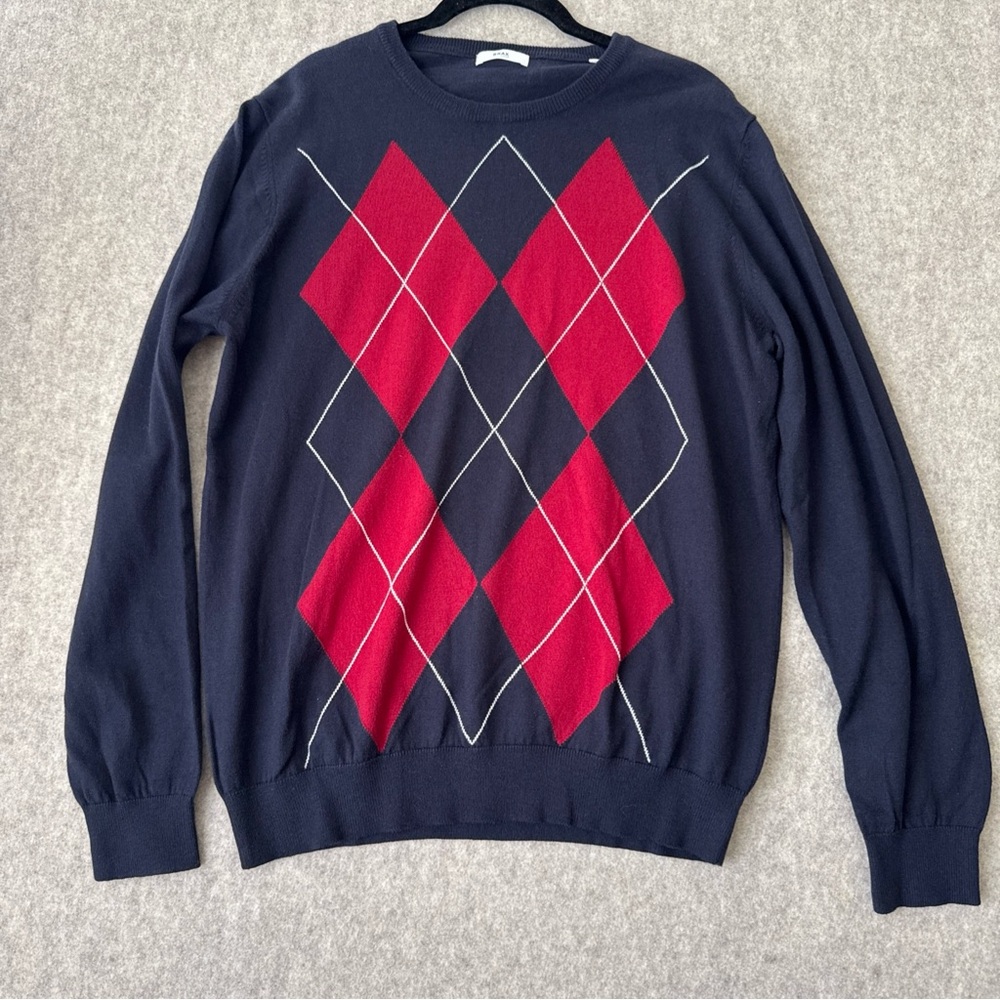 BRAX Feel Good‎ Rak Argyle Sweater